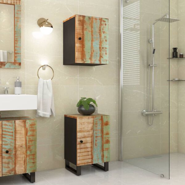 vidaXL Bathroom Cabinet Mixed Color