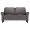 vidaXL 2-seater Sofa Grey