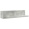 vidaXL Wall Shelf Concrete gray Engineered wood Medium Reversible
