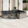 vidaXL Garden Sofa Set Light grey, Dark grey