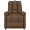 vidaXL Massage Recliner Brown