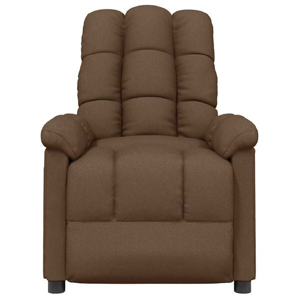 vidaXL Massage Recliner Brown