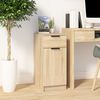 vidaXL Desk Cabinet Sonoma oak Engineered wood Medium Desk Cabinet