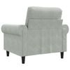 vidaXL Sofa Chair Light grey