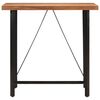 vidaXL Bar Table Honey Solid acacia wood Medium Durable Bar Table