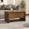 vidaXL Coffee Table Brown Oak Engineered Wood