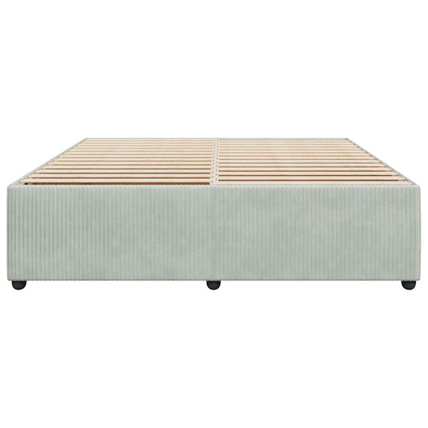 vidaXL Bed Frame Light Grey