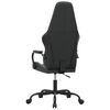 vidaXL Gaming Chair Black and Grey Faux leather, metal, plywood, foam
