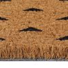 vidaXL Door Mat Natural 15.7"x23.6" Tufted Coir