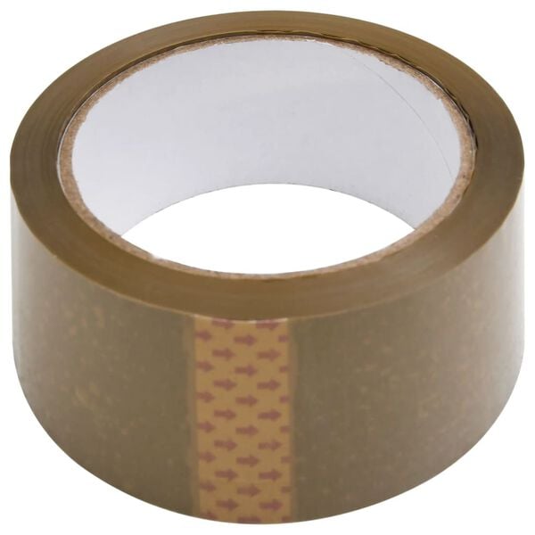 vidaXL Packaging Tape 36 pcs Brown 1.89 " x 216.5 '