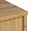 vidaXL Side Cabinet Honey wax