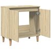 vidaXL Sink Cabinet Sonoma oak Engineered wood Medium Sink Cabinet