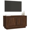 vidaXL TV Cabinet Brown oak Engineered wood Medium TV Cabinet