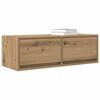vidaXL TV Cabinet Set of 2 Artisan Oak Engineered wood Medium