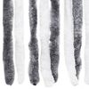 vidaXL Insect Curtain Grey and White 39.4x86.6" Chenille