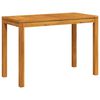vidaXL Dining Table Natural Brown Solid Acacia Wood Medium