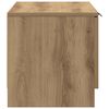 vidaXL TV Cabinet Set of 2 Artisan oak Engineered wood 31.5x13.8x14.4 in