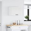 vidaXL Kitchen Wall Cabinet White Engineered wood Wall mounting