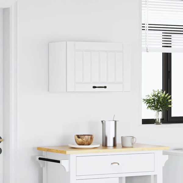 vidaXL Kitchen Wall Cabinet White Engineered wood Wall mounting