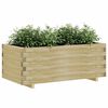 vidaXL Raised Bed Green treated pine wood 39.4x19.7x15.7 in Durable