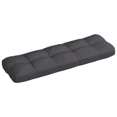 vidaXL Pallet Sofa Cushion Anthracite 47.2"x15.7"x3.9"