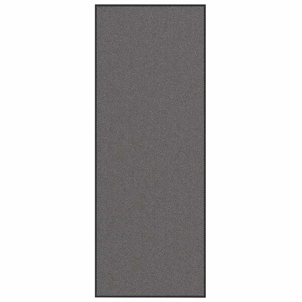 vidaXL Doormat Anthracite Polypropylene 45.3 x 118.1 in Durable