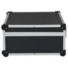 vidaXL Tool Suitcase 18.1"x13"x6.3" Black Aluminum