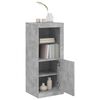 vidaXL Sideboard Concrete Gray Engineered Wood Sideboard Rectangular