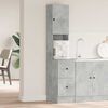vidaXL Kitchen Cabinet Grey 13.78 x 19.69 x 70.87 in Engineered Wood