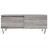 vidaXL Coffee Table Grey Sonoma Engineered Wood 35.4 x 19.7 x 14.4 in