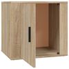 vidaXL Bedside Cabinet Set of 2 Sonoma oak Engineered wood