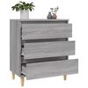 vidaXL Sideboard Grey Sonoma Engineered wood 23.6x13.8x27.6 in Sideboard