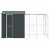 vidaXL Bird Cage Anthracite 418 x 210 x 247 cm Galvanized steel