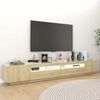 vidaXL TV Cabinet Sonoma oak Engineered wood Large TV Cabinet