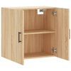 vidaXL Wall Cabinet Sonoma Oak Engineered Wood Medium Wall Cabinet