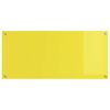 vidaXL Kitchen Backsplash Yellow 43.31 x 19.69 x 0.24 in
