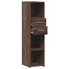 vidaXL Highboard Brown oak Engineered wood Medium Highboard