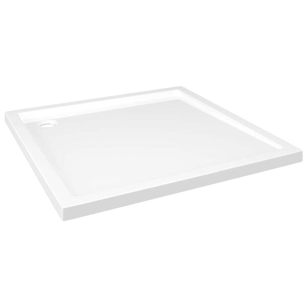 vidaXL Square ABS Shower Base Tray White 31.5"x31.5"