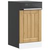 vidaXL Dishwasher Panel Artisan Oak Engineered Wood Standard Durable