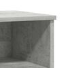 vidaXL Nightstand Set of 2 Concrete Grey Engineered Wood, Metal