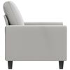 vidaXL Sofa Chair Light Grey
