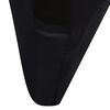 vidaXL Chair Cover Set of 12 Black 90% Polyester, 10% Elastane Universal