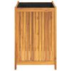 vidaXL Garden Planter Natural wood Solid acacia wood, Non-woven fabric liner