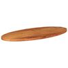 vidaXL Table Top 47.2"x23.6"x1.5" Oval Solid Wood Acacia