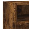 vidaXL TV Wall Cabinets 2 pcs Smoked Oak 23.6x11.8x11.8" Engineered Wood