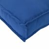 vidaXL Cushion Royal Blue 19.69 x 19.69 x 4.72 in Oxford Fabric