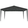 vidaXL Party Tent Anthracite Polyethylene 13.1 x 13.1 ft Durable