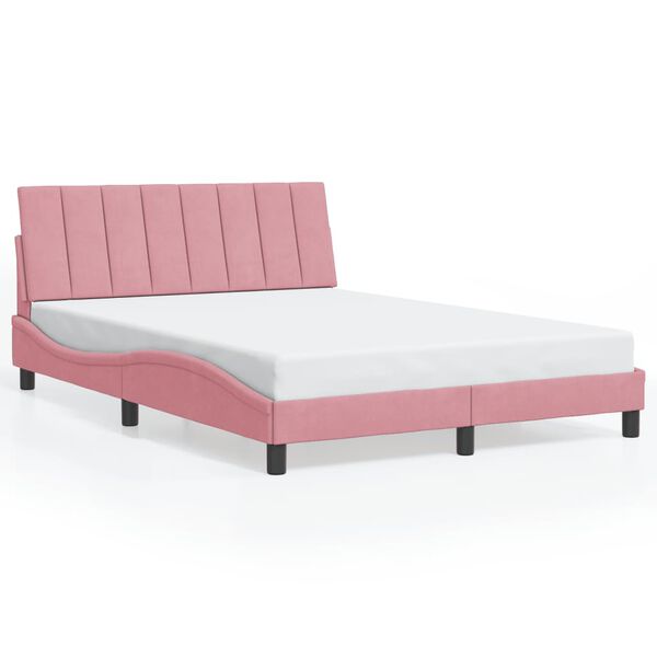 vidaXL Bed Frame Pink