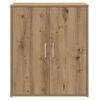 vidaXL Sideboard 2 pcs Artisan Oak 23.62 x 12.20 x 27.56 in