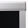 vidaXL Blackout Roller Blind Black FK06